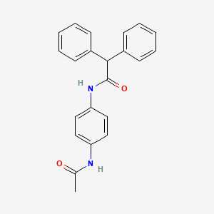 N-[4-(acetylamino)phenyl]-2,2-diphenylacetamide