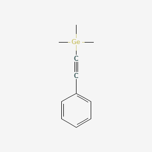 Acetylene, 1-phenyl-2-trimethylgermyl-