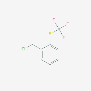 (2-(Chloromethyl)phenyl)(trifluoromethyl)sulfane