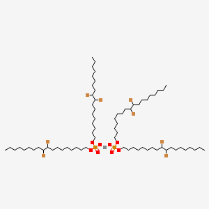 1-Octadecanol, 9,10-dibromo-, hydrogen phosphate, calcium salt