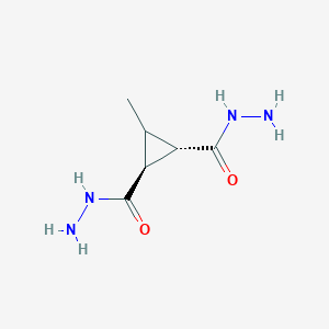 (1S,2S)-3-methylcyclopropane-1,2-dicarbohydrazide