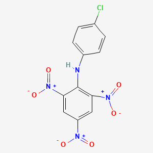 N-(4-Chlorophenyl)-2,4,6-trinitroaniline