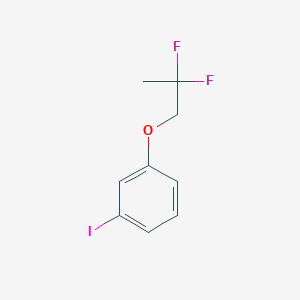 molecular formula C9H9F2IO B1415846 1-(2,2-Difluoropropoxy)-3-iodobenzene CAS No. 2152172-94-4