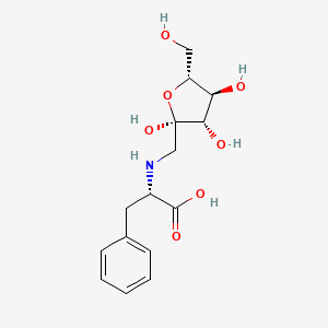 N-(1-Deoxy-beta-D-fructofuranos-1-yl)-L-phenylalanine