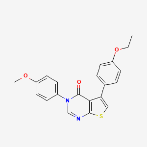 5-(4-Ethoxyphenyl)-3-(4-methoxyphenyl)thieno[2,3-d]pyrimidin-4-one