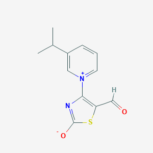 5-formyl-4-(3-propan-2-ylpyridin-1-ium-1-yl)-1,3-thiazol-2-olate