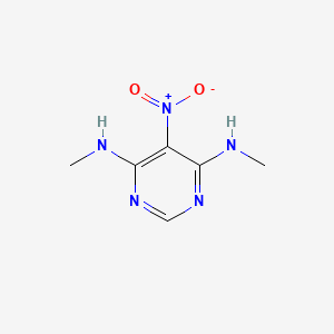 N4,N6-dimethyl-5-nitropyrimidine-4,6-diamine