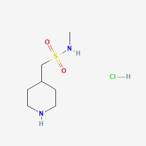 N-Methyl-1-piperidin-4-ylmethanesulfonamide hydrochloride