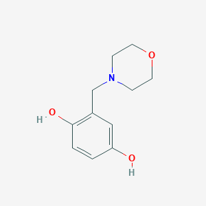 2-(Morpholin-4-ylmethyl)benzene-1,4-diol