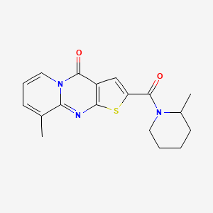 9-methyl-2-[(2-methylpiperidin-1-yl)carbonyl]-4H-pyrido[1,2-a]thieno[2,3-d]pyrimidin-4-one