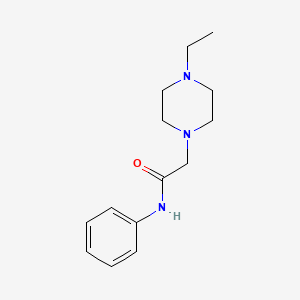 2-(4-ethylpiperazin-1-yl)-N-phenylacetamide