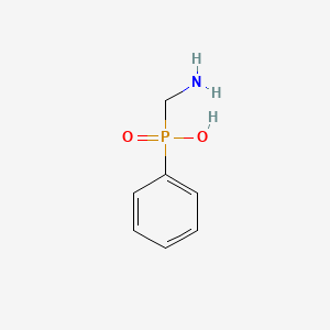 molecular formula C7H10NO2P B14158787 (Aminomethyl)phenylphosphinic acid CAS No. 15901-08-3