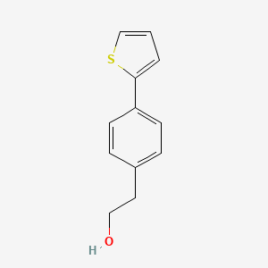 molecular formula C12H12OS B1415883 2-(4-噻吩-2-基苯基)-乙醇 CAS No. 1159500-09-0