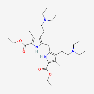 diethyl 5,5'-methanediylbis{4-[2-(diethylamino)ethyl]-3-methyl-1H-pyrrole-2-carboxylate}