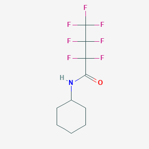 N-cyclohexyl-2,2,3,3,4,4,4-heptafluorobutanamide