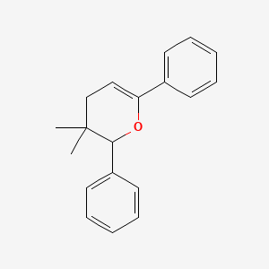 3,3-Dimethyl-2,6-diphenyl-2,4-dihydropyran