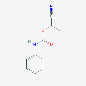 1-Cyanoethyl phenylcarbamate