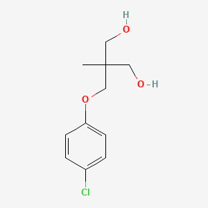 1,3-Propanediol, 2-((p-chlorophenoxy)methyl)-2-methyl-