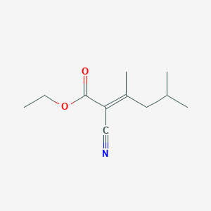 Ethyl 2-cyano-3,5-dimethyl-2-hexenoate