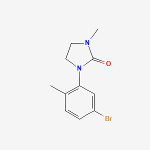 1-(5-Bromo-2-methylphenyl)-3-methylimidazolidin-2-one