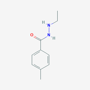 molecular formula C10H14N2O B1415901 4-Methylbenzoic acid N'-ethylhydrazide CAS No. 537673-34-0