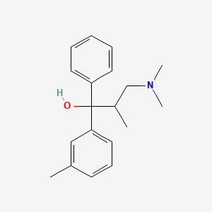 1-Propanol, 3-dimethylamino-2-methyl-1-phenyl-1-m-tolyl-