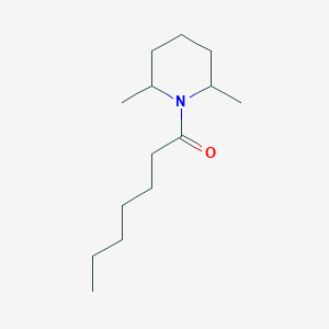 1-(2,6-Dimethylpiperidin-1-yl)heptan-1-one