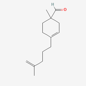 1-Formyl-1-methyl-4-(4-methyl-4-pentenyl)-3-cyclohexene