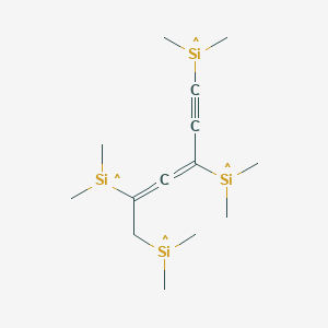 Silane, 3,4-hexadien-1-yne-1,3,5,6-tetrayltetrakis[dimethyl-