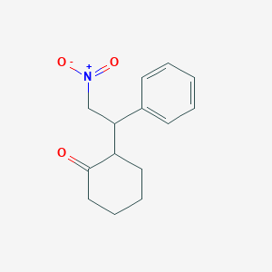 Cyclohexanone, 2-(2-nitro-1-phenylethyl)-