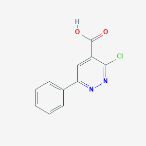 3-Chloro-6-phenylpyridazine-4-carboxylic acid