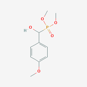 Dimethyl (hydroxy(4-methoxyphenyl)methyl)phosphonate