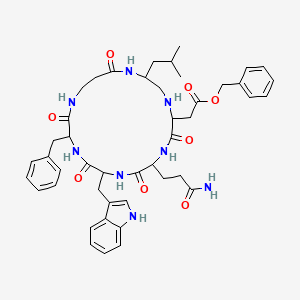 Cyclo(leu-psi(CH2NH)-asp(obzl)-gln-trp-phe-beta-ala)