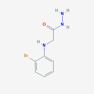 2-(2-Bromoanilino)acetohydrazide