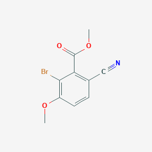 Methyl 2-bromo-6-cyano-3-methoxybenzoate