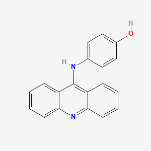 Phenol, p-(9-acridinylamino)-