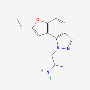 molecular formula C14H17N3O B14159646 3UR6Zzv2LA CAS No. 1557165-96-4