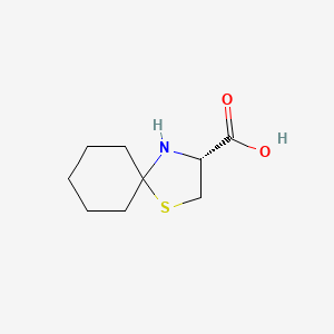 1-Thia-4-azaspiro[4.5]decane-3-carboxylic acid, (R)-