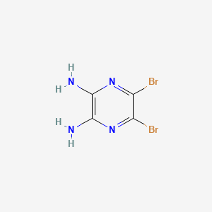 5,6-Dibromopyrazine-2,3-diamine