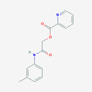 Pyridine-2-carboxylic acid m-tolylcarbamoyl-methyl ester