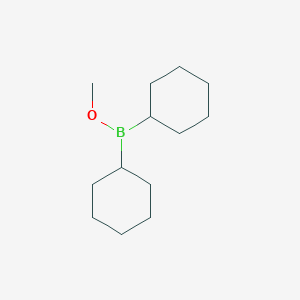 Methyl dicyclohexylborinate