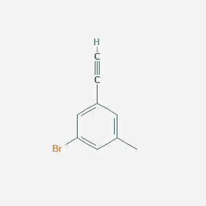 molecular formula C9H7B B1416005 1-Bromo-3-ethynyl-5-methylbenzene CAS No. 2228428-36-0