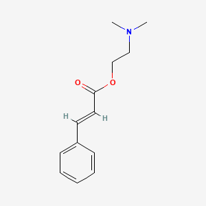 2-(dimethylamino)ethyl (2E)-3-phenylprop-2-enoate