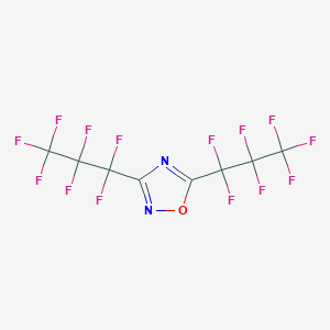 3,5-Bis(heptafluoropropyl)-1,2,4-oxadiazole