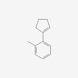 Benzene, (1-cyclopenten-1-yl)-2-methyl-