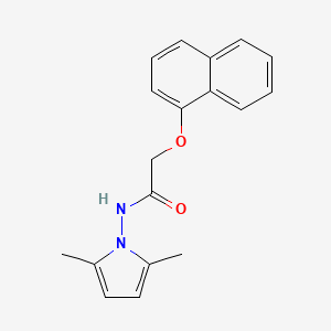 Acetamide, N-(2,5-dimethyl-1H-pyrrol-1-YL)-2-(1-naphthalenyloxy)-