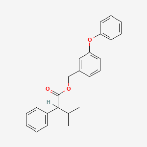 m-Phenoxybenzyl 3-methyl-2-phenylbutyrate