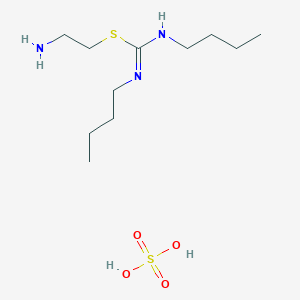 Pseudourea, 2-thio-, 1,3-di-n-butyl-2-(2-aminoethyl)-, sulfate