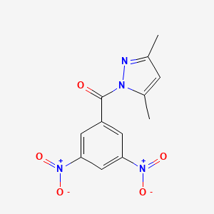 (3,5-Dimethylpyrazol-1-yl)-(3,5-dinitrophenyl)methanone