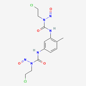 Urea, 1,1'-(4-methyl-1,3-phenylene)bis(3-(2-chloroethyl)-3-nitroso-